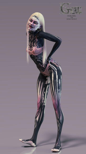 Inked Skin without Cybernetics