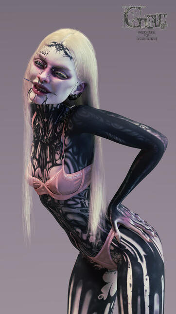 Inked Skin without Cybernetics
